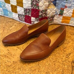 Madewell Brown Leather Loafers